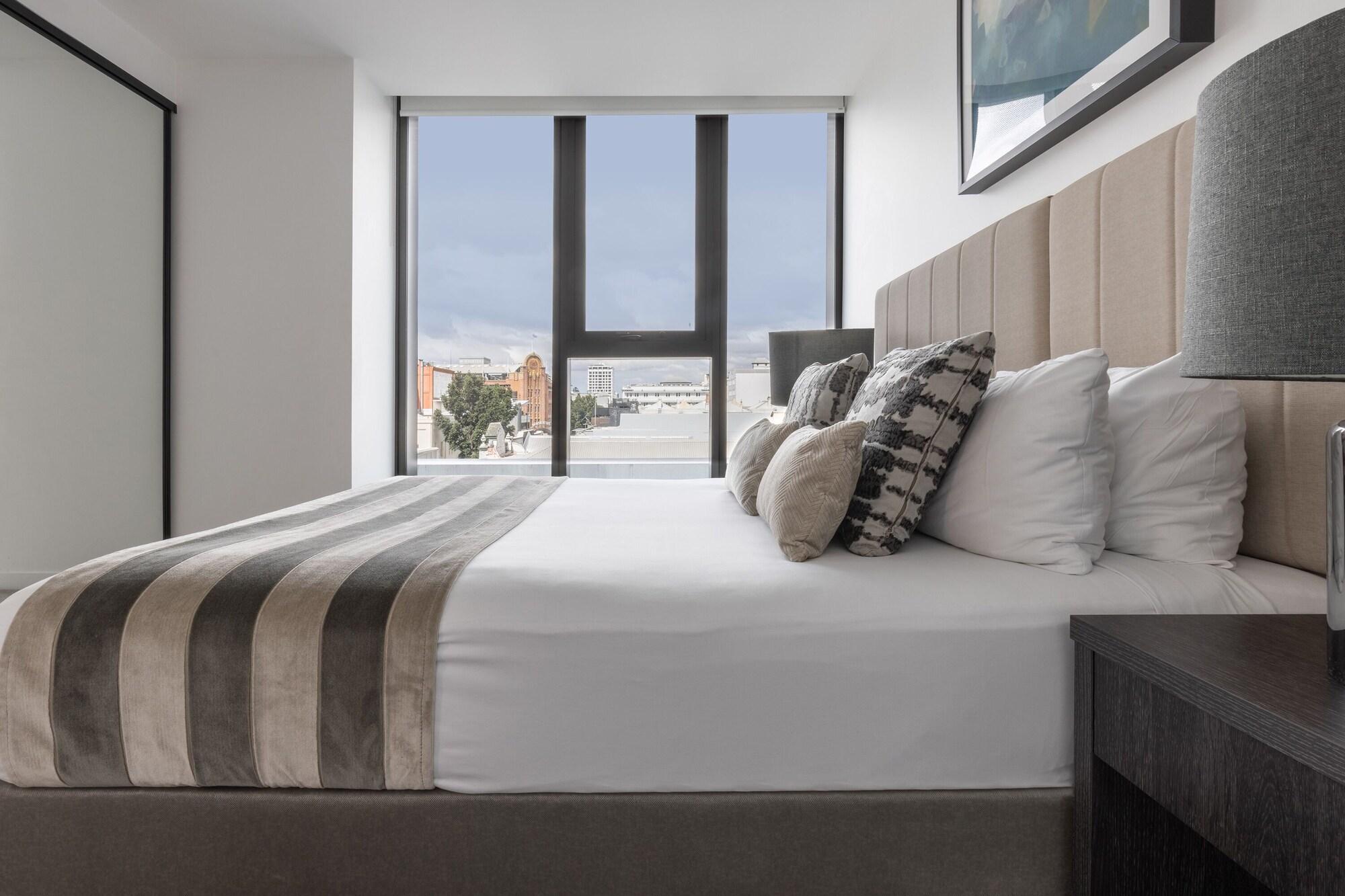 Aparthotel Fv By Peppers Brisbane Exterior foto A bedroom at the hotel
